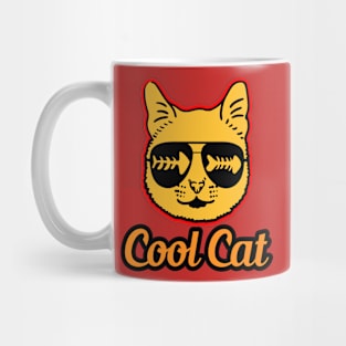 Cool cat eye fish Mug